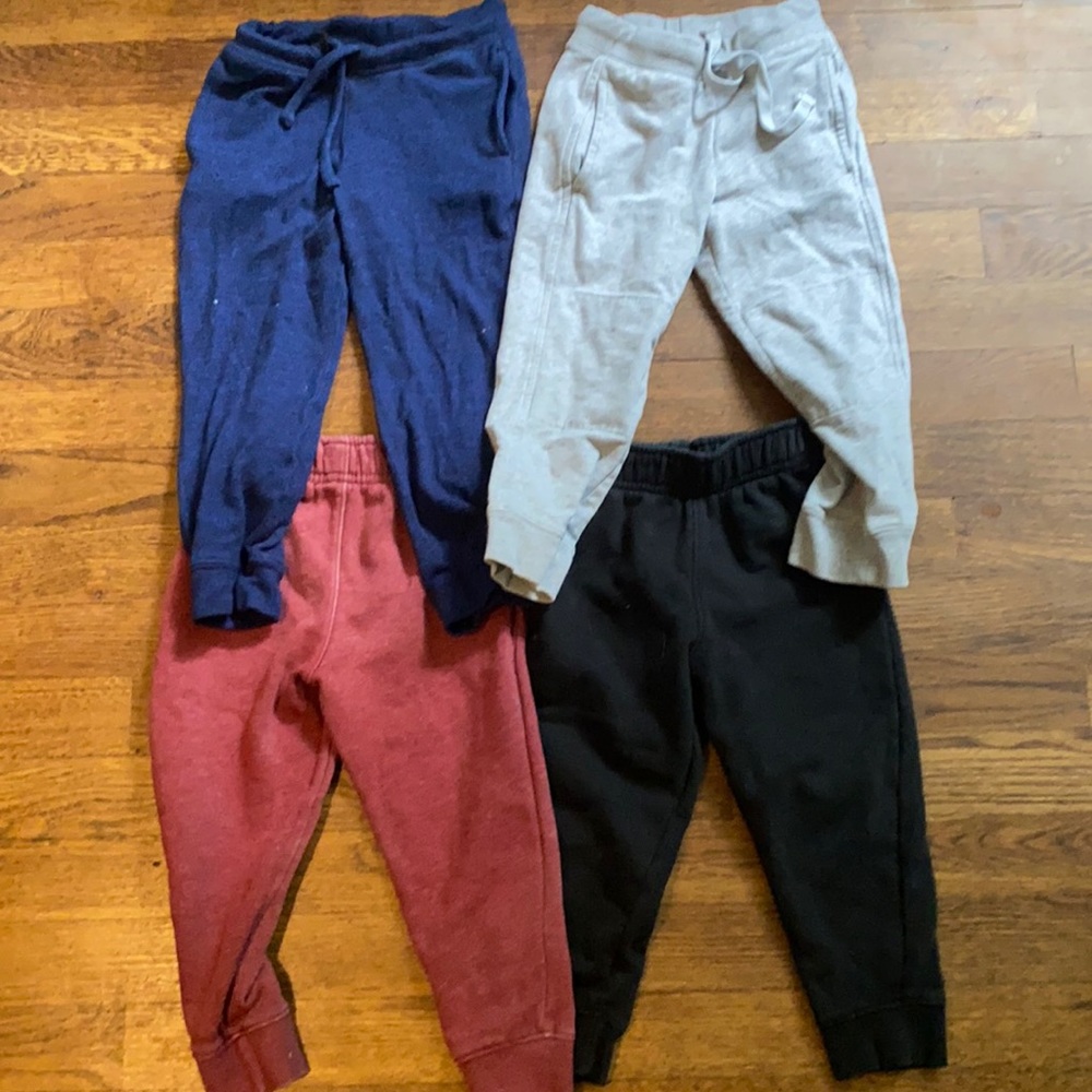 Primary and cat and jack lot of 4 jogger pants